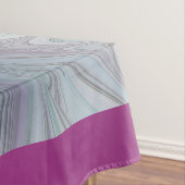 Farbenfrohe Fantasie Abstrakt Modernes Fraktal Blu Tischdecke (Beispiel)