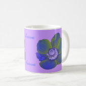Farbenfrohe Fantasie Anemone Tasse (VorderseiteRechts)
