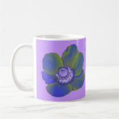 Farbenfrohe Fantasie Anemone Tasse (Links)