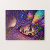Farbenfrohe Fantasie Art Jigsaw Puzzle (Horizontal)