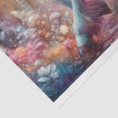 Farbenfrohe Fantasie Kunst, Dichtung und Musik Seidenpapier (Ausschnitt)