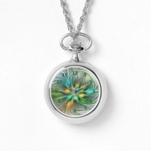 Farbenfrohe Fantasie Moderne Abstrakte Blume Frakt