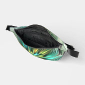 Farbenfrohe Fantasie Moderne Abstrakte Blume Frakt Bauchtasche (Offen)