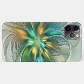 Farbenfrohe Fantasie Moderne Abstrakte Blume Frakt Case-Mate iPhone Hülle (Rückseite (Horizontal))