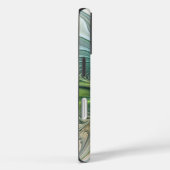 Farbenfrohe Fantasie Moderne Abstrakte Blume Frakt Case-Mate iPhone Hülle (Rückseite / Rechts)