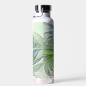 Farbenfrohe Fantasie Moderne Abstrakte Blume Frakt Trinkflasche (Rechts)