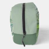 Farbenfrohe Fantasie Moderne Abstrakte Blume Frakt Waschbeutel (Rechts)