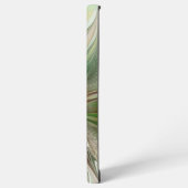 Farbenfrohe Fantasie Modernes Abstraktes Fraktal B Samsung Galaxy Hülle (Linke Seite)