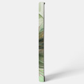 Farbenfrohe Fantasie Modernes Abstraktes Fraktal B Samsung Galaxy Hülle (Linke Seite)