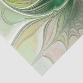 Farbenfrohe Fantasie Modernes Abstraktes Fraktal B Seidenpapier (Detail)