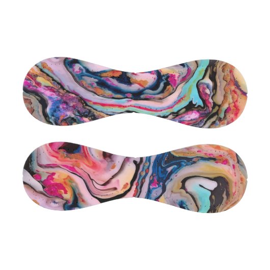 Farbenfrohe Fantasieabstraktion Baseball (Paneele)