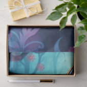 Farbenfrohe Fantasiekatze Seidenpapier (Geschenk)