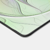 Farbenfrohe Fantasy-Blume Modernes Abstraktes Frak Schreibtischunterlage (Ecke)