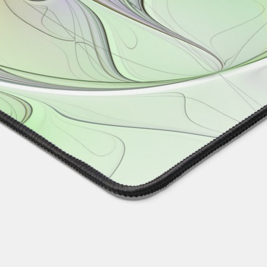 Farbenfrohe Fantasy-Blume Modernes Abstraktes Frak Schreibtischunterlage (Ecke)