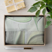 Farbenfrohe Fantasy-Blume Modernes Abstraktes Frak Seidenpapier (Geschenk)