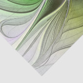 Farbenfrohe Fantasy-Blume Modernes Abstraktes Frak Seidenpapier (Detail)