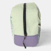 Farbenfrohe Fantasy-Blume Modernes Abstraktes Frak Waschbeutel (Rechts)