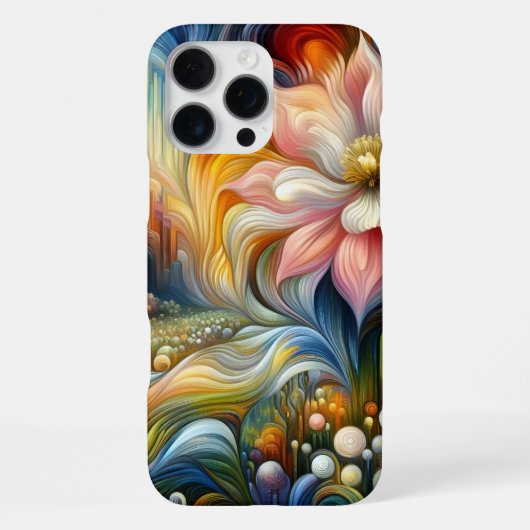 Farbenfrohe Fantasy iPhone / iPad Fall Hülle (Rückseite)