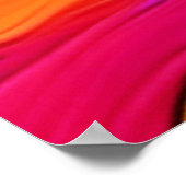 Farbenfrohe Fantasy Landschaft Poster (Ecke)