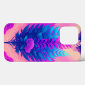 Farbenfrohe Fantasy-Rose Case-Mate iPhone Hülle (Rückseite (Horizontal))