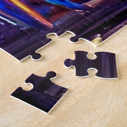 Farbenfrohe Fantasy-Treppe Jigsaw Puzzle (Seite)