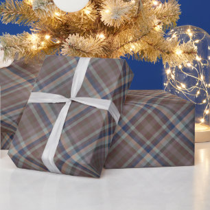 Farbenfrohe Farben-des-Jahres-Streifenmuster Geschenkpapier