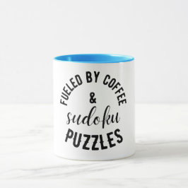 Farbenfrohe Farben: Die Sudoku-Tasse anpassen Tasse