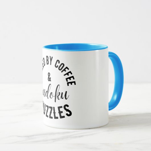Farbenfrohe Farben: Die Sudoku-Tasse anpassen Tasse (VorderseiteRechts)
