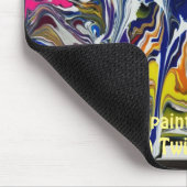 Farbenfrohe, farbige, gegossene Mousepad (Ecke)