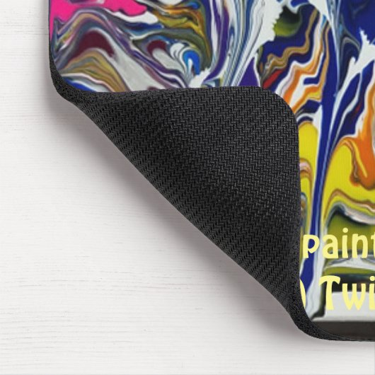 Farbenfrohe, farbige, gegossene Mousepad (Ecke)