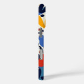 Farbenfrohe Farblackierte Blume Muster Telefon Fal Case-Mate iPhone Hülle (Rückseite / Rechts)