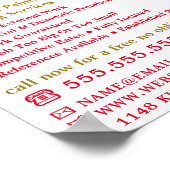 Farbenfrohe Farbpalette, Malerei und Dekorator Poster (Ecke)