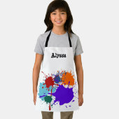 Farbenfrohe Farbpalette Schürze (Insitu)