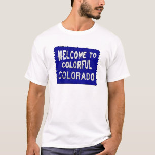 Farbenfrohe Farbtöne - Begrüßungszeichen T-Shirt