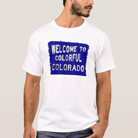 Farbenfrohe Farbtöne - Begrüßungszeichen T-Shirt (Vorderseite)
