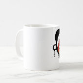 farbenfrohe Farbtöne. Kaffeetasse (Vorderseite Links)