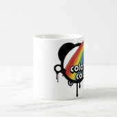 farbenfrohe Farbtöne. Kaffeetasse (Mittel)
