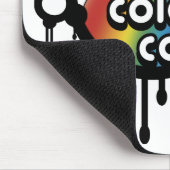 farbenfrohe Farbtöne. Mousepad (Ecke)