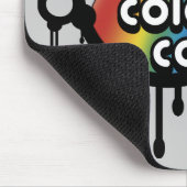 farbenfrohe Farbtöne. Mousepad (Ecke)