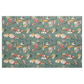 Farbenfrohe Federn Nahtloses Muster Stoff (Yard (91,4 cm))