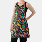 Farbenfrohe Federn Schürze (InSitu)