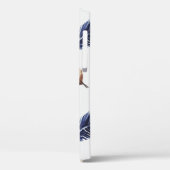 Farbenfrohe Federn Stammgefühl Case-Mate iPhone Hülle (Rückseite / Links)