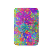 Farbenfrohe Feier Badematte (Vorderseite Vertikal)