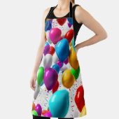Farbenfrohe Feier Ballondesign Schürze (InSitu)