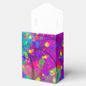 Farbenfrohe Feier Geschenkschachtel (Geöffnet)