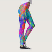 Farbenfrohe Feier Leggings (Rechts)
