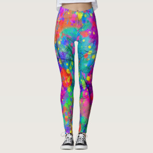 Farbenfrohe Feier Leggings