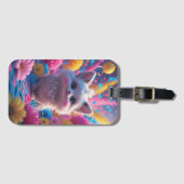 Farbenfrohe Feier von Freude und Glück Gepäckanhänger (Vorderseite (Horizontal))