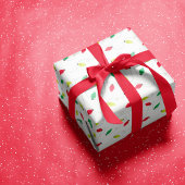 Farbenfrohe Feiertage Geschenkpapier Set