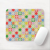 Farbenfrohe, feine ästhetische Blume Mousepad (Mit Mouse)